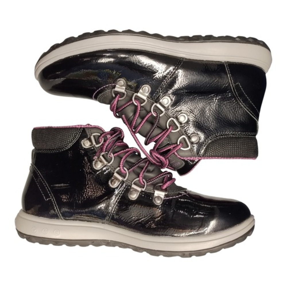 Rockport XCS Britt Alpine Snow Boots Women US 6 Multi Leather Waterproof Lace Up